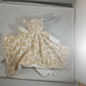 Carter's Giraffe Plush Security Blanket with Pacifier Clip